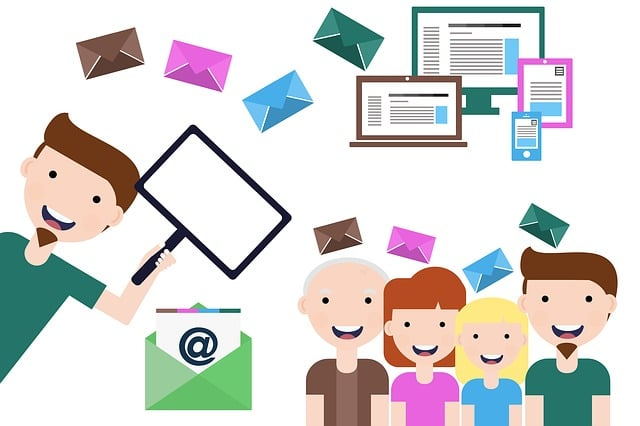  illustration of how emails are used to engage customers